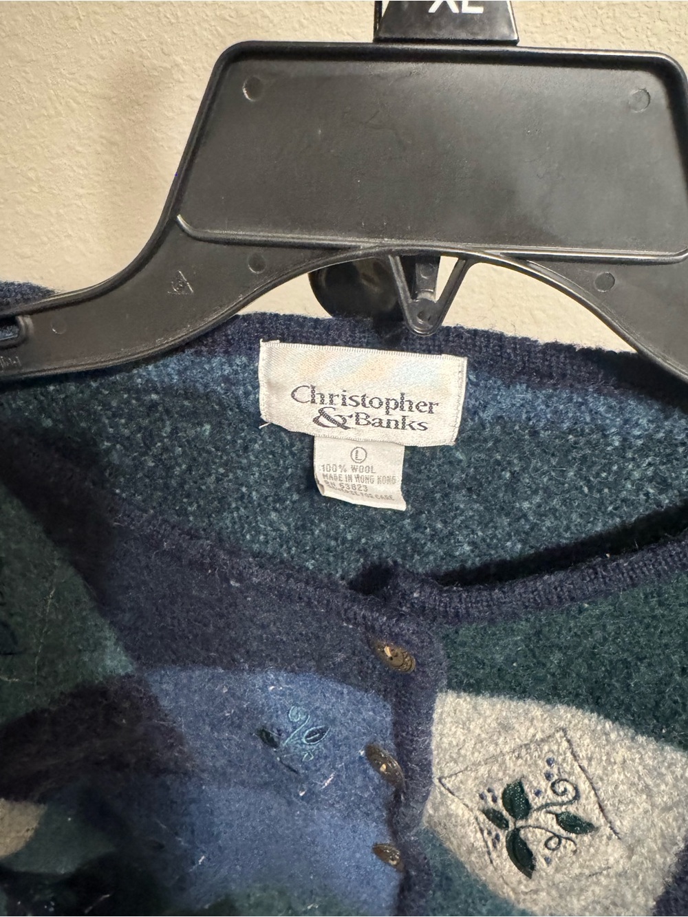 Christopher & Banks Vintage Patchwork Cardigan ππΏ - Picture 4 of 4